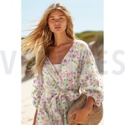 LINEN VISCOSE CRÊPE DIGITAL FLOWERS MULTICOLOUR (thumbnail) #7