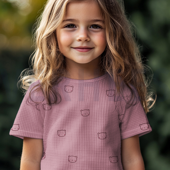 WAFELJERSEY BEREN CAMEL #7