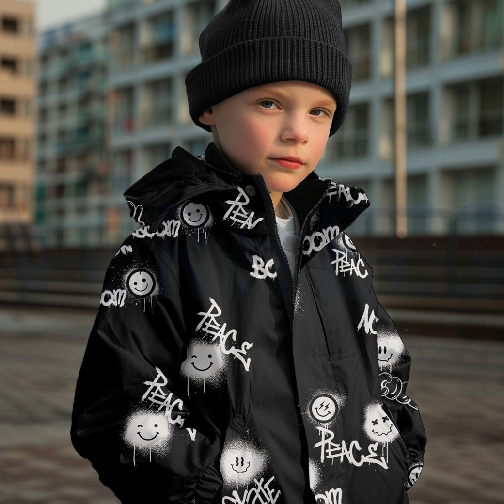 SOFTSHELL DIGITAL GRAFFITI NAVY #7