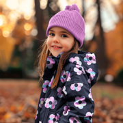 SOFTSHELL DIGITAL FLOWERS NAVY (thumbnail) #7