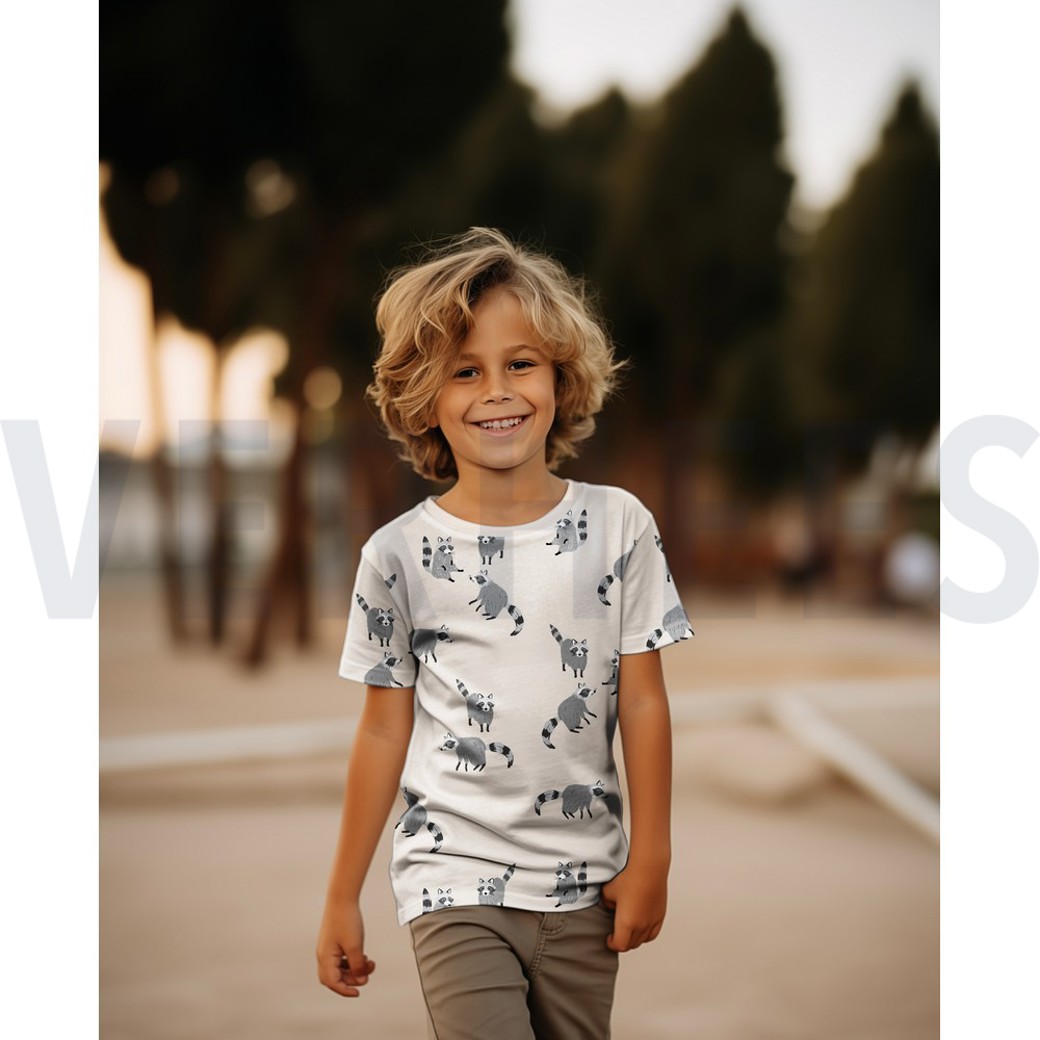 JERSEY DIGITAL RACCOON OFF-WHITE #7