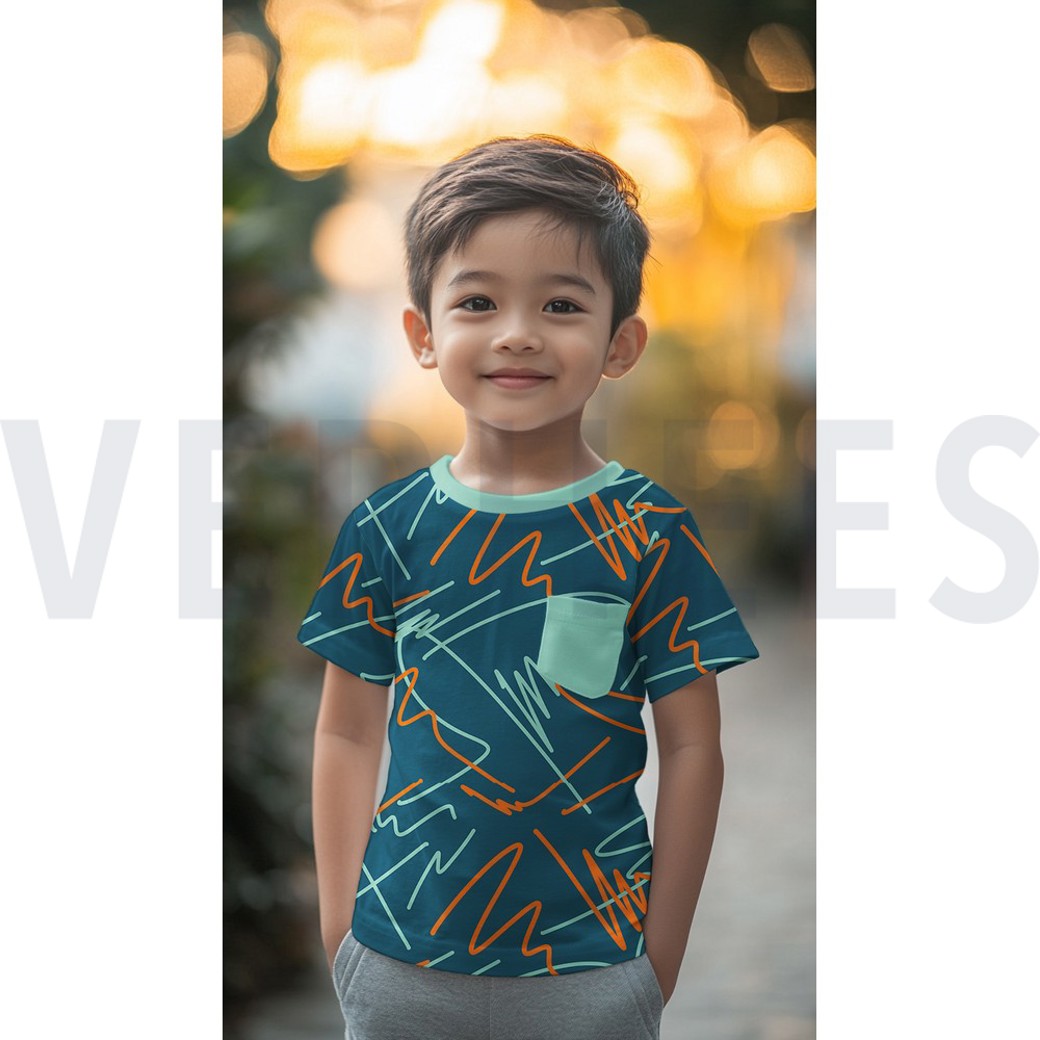 JERSEY NEON ABSTRACT ANTHRACITE #7