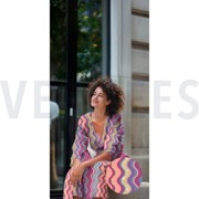 FINE POPLIN FOIL STRIPES LAVENDER (thumbnail) #7