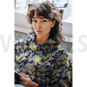 SWEAT DIGITAL TROPICAL BIRDS NAVY (thumbnail) #7