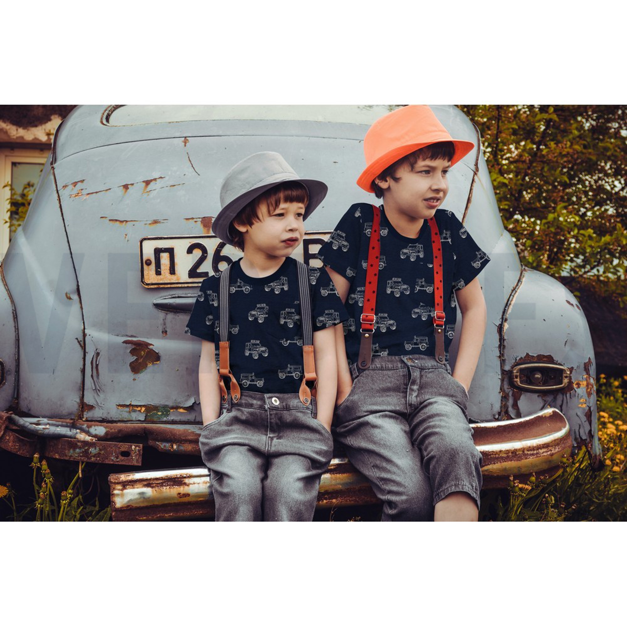 JERSEY MELANGE CARS INDIGO MELANGE (high resolution) #7