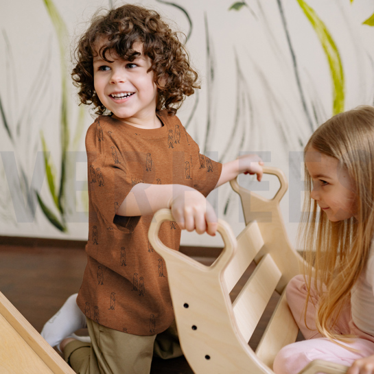 JERSEY MELANGE STOKSTAARTJES CAMEL GEMÊLEERD #7