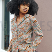 VISCOSE ROSELLA STRETCH DIGITAL ANIMAL SKIN ECRU (thumbnail) #7