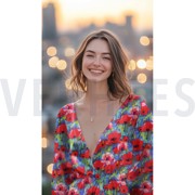 RADIANCE DIGITAL POPPIES COBALT (thumbnail) #7