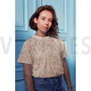 LINEN JERSEY DIGITAL ANIMAL SKIN MINT (thumbnail) #7
