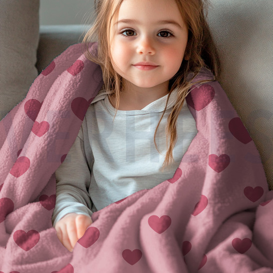 FLEECE HEARTS SAGE #7