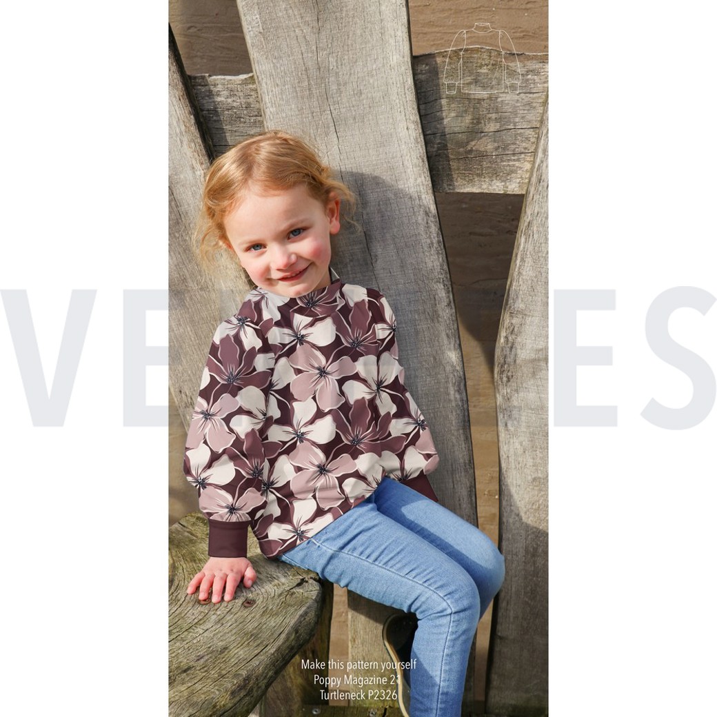 SOFT SWEAT FLOWERS NAVY #7