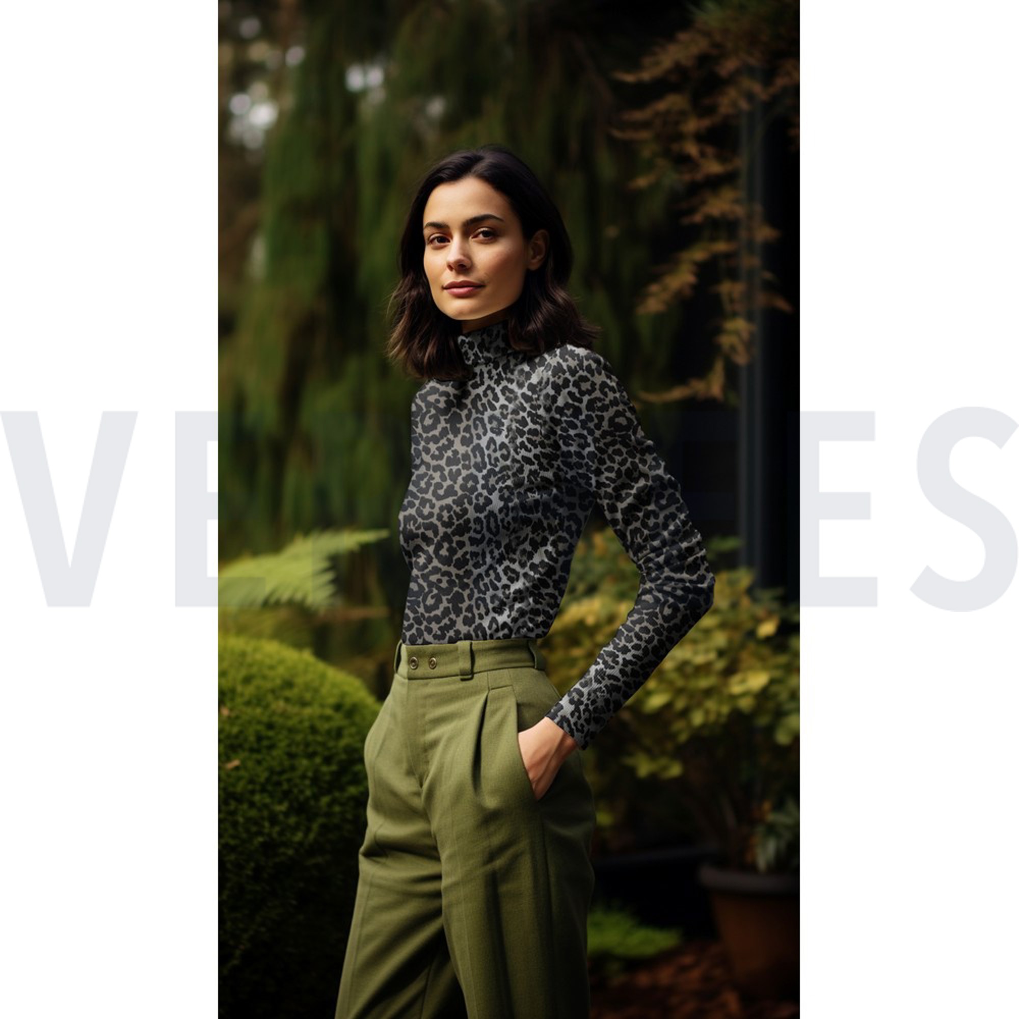 VISCOSE JERSEY DIGITAL ANIMAL SKIN BLACK (high resolution) #7