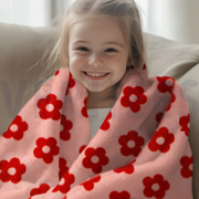 FLEECE FLOWERS LIGHT PINK (thumbnail) #7