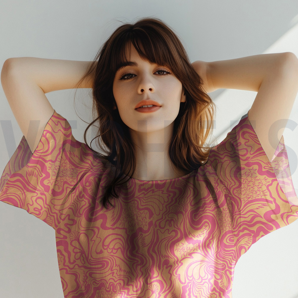 FINE POPLIN THE WANDERER NERIDA HANSEN MINT #7