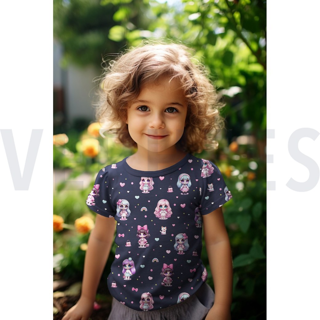 JERSEY DIGITAL DOLLS NAVY #7