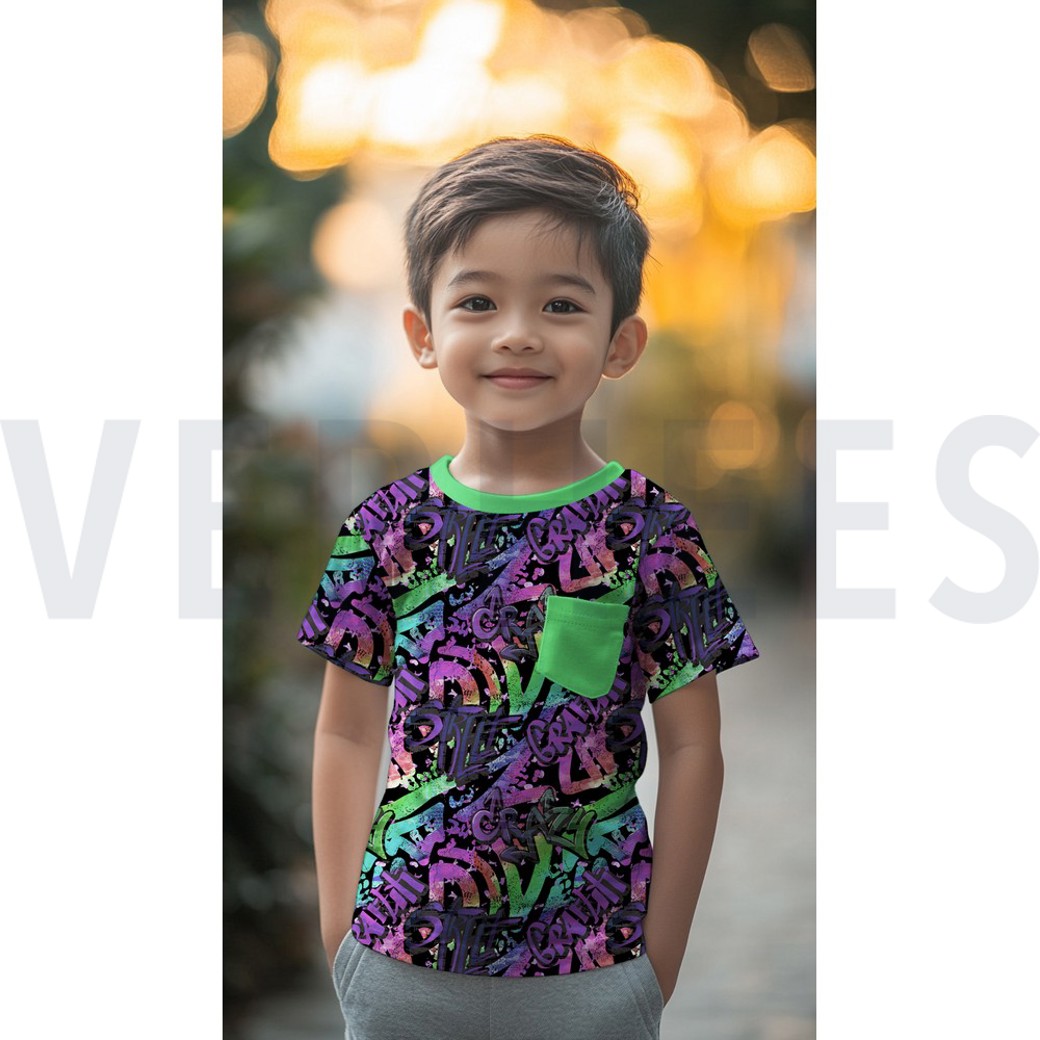 JERSEY DIGITAL GRAFFITI PURPLE #7