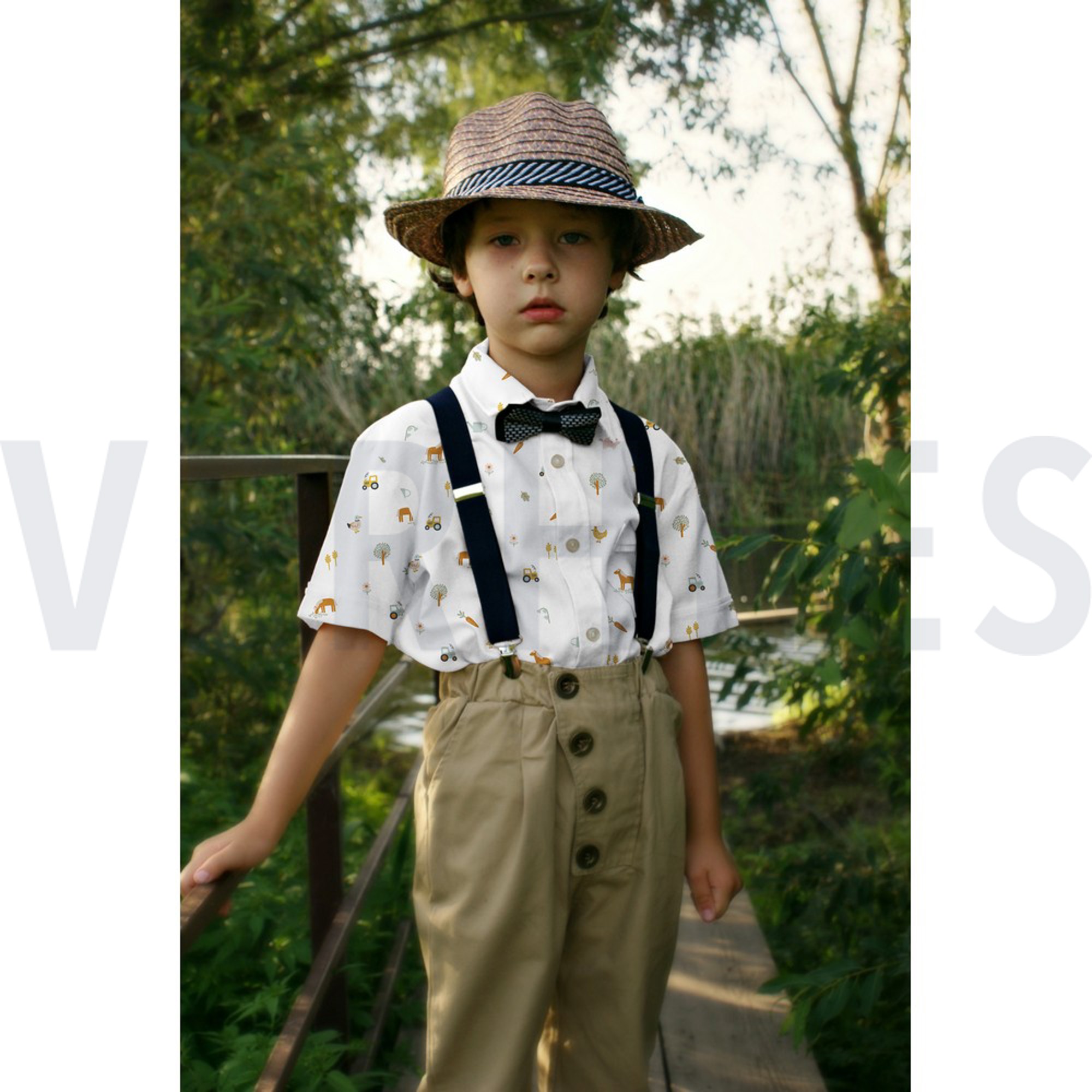 FINE POPLIN FARM LIFE WHITE (high resolution) #7