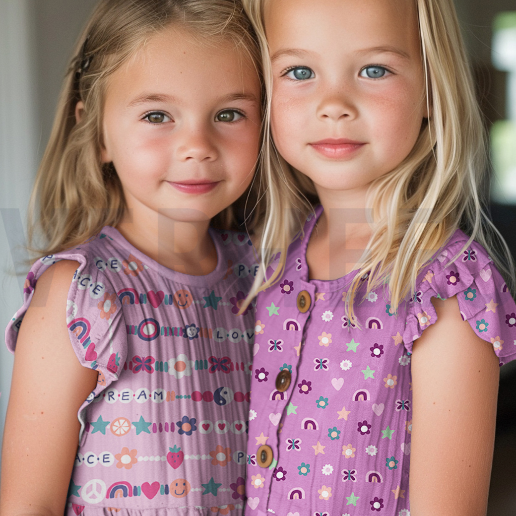 FINE POPLIN LOVE MAUVE #7