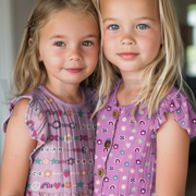 FINE POPLIN LOVE MAUVE (thumbnail) #7