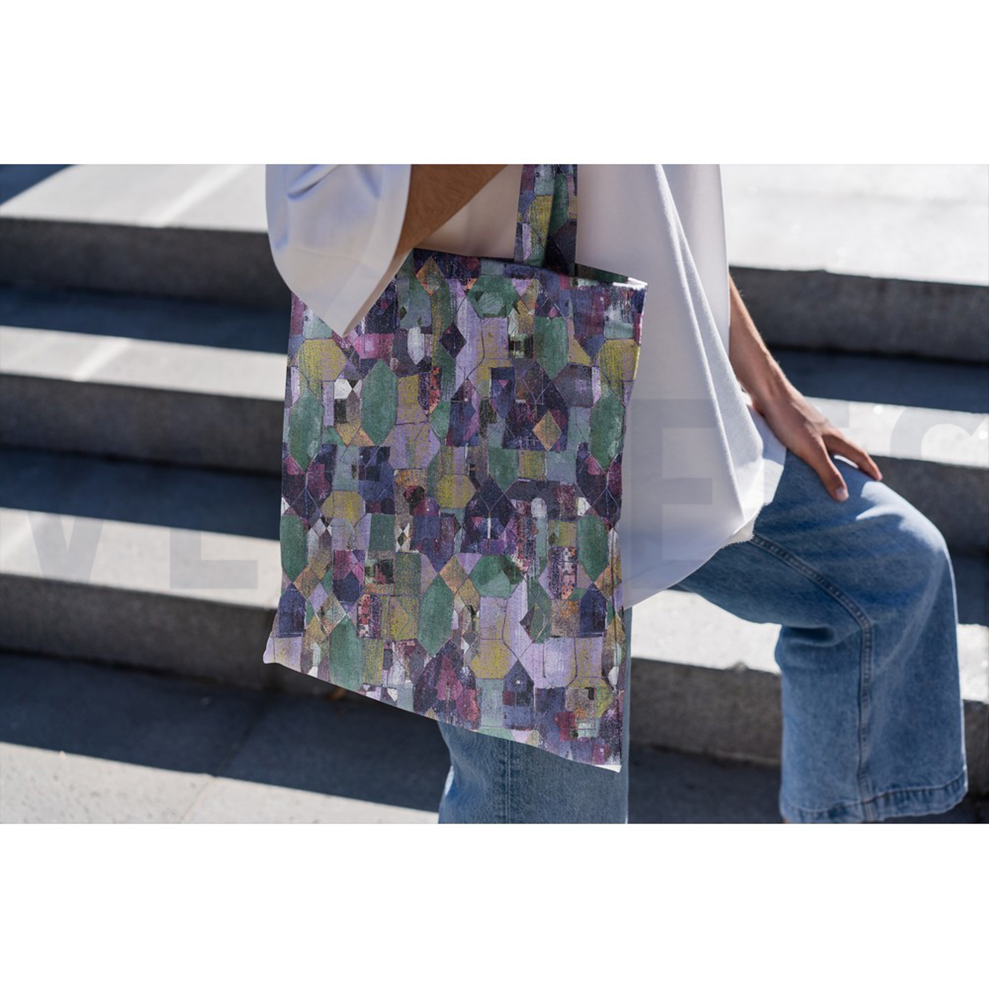 CANVAS DIGITAL GEOMETRIC NAVY (high resolution) #7