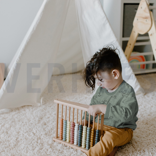 SWEAT MELANGE HUNDE ECRU MELIERT #7