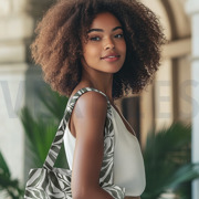 CANVAS DIGITAL LEAVES LINEN (thumbnail) #7