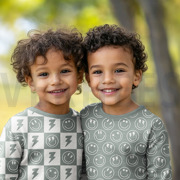 JERSEY HAPPY FACES SAGE (thumbnail) #7