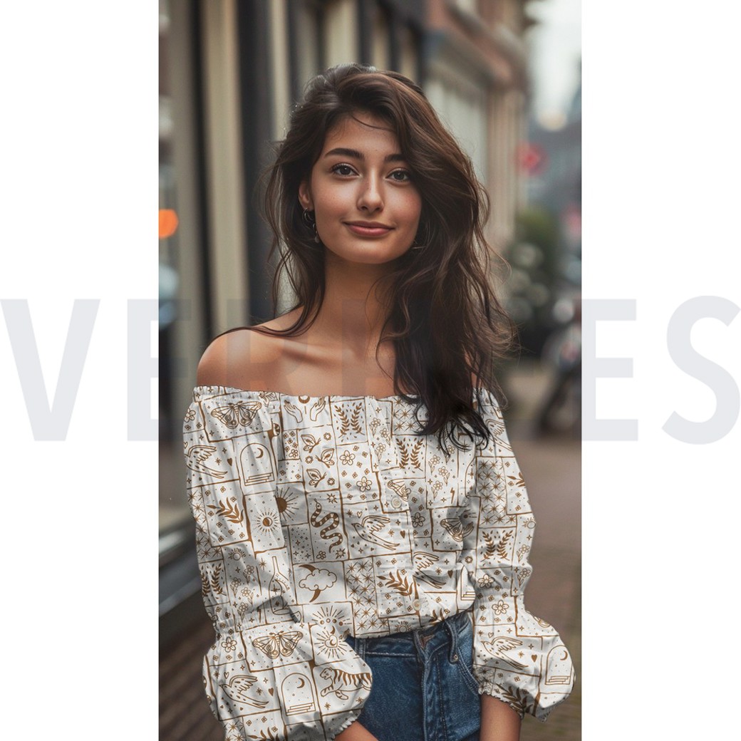 FINE POPLIN BOHO OFF-WHITE #7