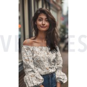 FINE POPLIN BOHO OFF-WHITE (thumbnail) #7