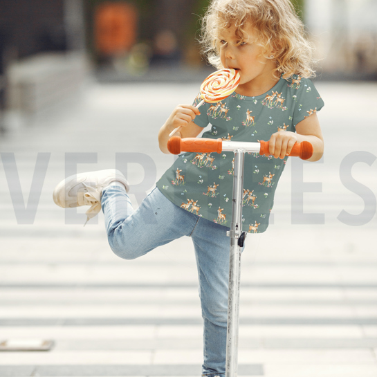 JERSEY GOTS DIGITAL DEER WHITE #7