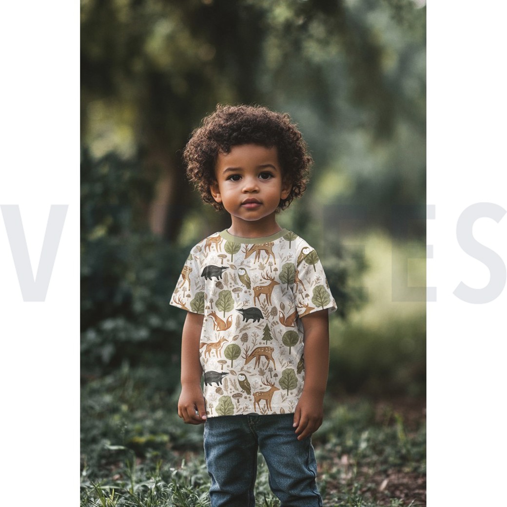 SWEAT DIGITAL FOREST ANIMALS OFF-WHITE #7