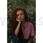 JERSEY FLOWERS ARMY GREEN (thumbnail) #7