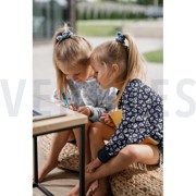 SWEAT MELANGE GLITTER LEOPARD HEARTS ECRU MELANGE (thumbnail) #7