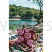 CANVAS MONSTERA LEAVES BROWN (thumbnail) #7