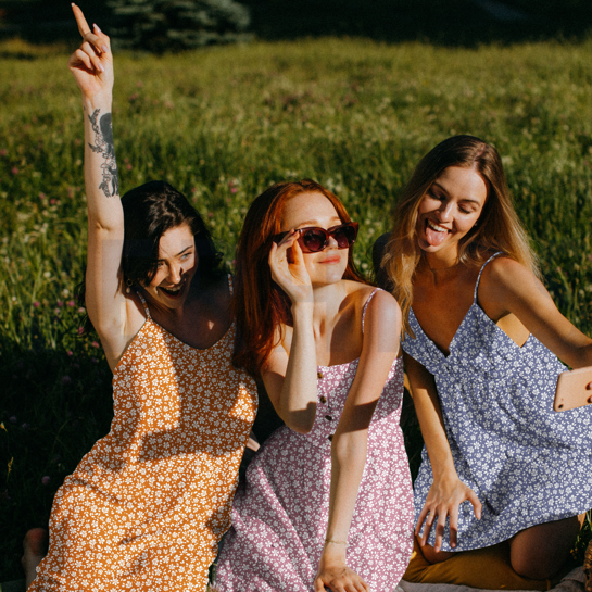 VISCOSE POPLIN STRETCH SMALL FLOWERS ORANGE #7
