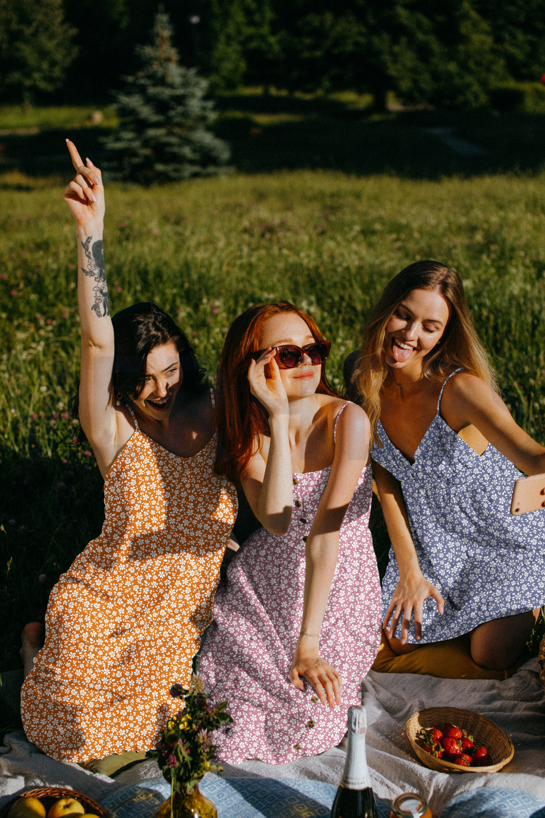 VISCOSE POPLIN STRETCH SMALL FLOWERS ORANGE #7