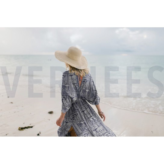 MAGNOLIA STRETCH PATCHWORK MARINEBLAUW #7