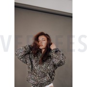 FRENCH TERRY DIGITAL ANIMAL SKIN CINNAMON (thumbnail) #7