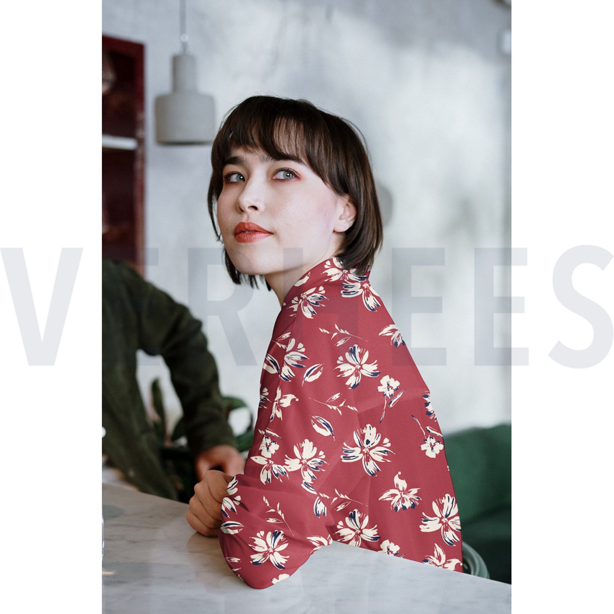 VISCOSE LUREX FLOWERS ROSSO RED (high resolution) #7