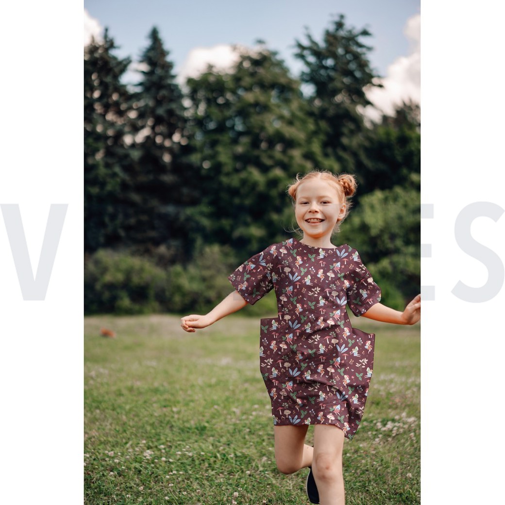 FINE POPLIN FAIRYTALE BORDEAUX #7