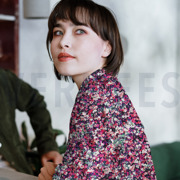 VISCOSE LUREX DIGITAL FLOWERS FUCHSIA (thumbnail) #7