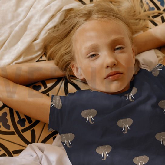 JERSEY ELEPHANTS NAVY #7