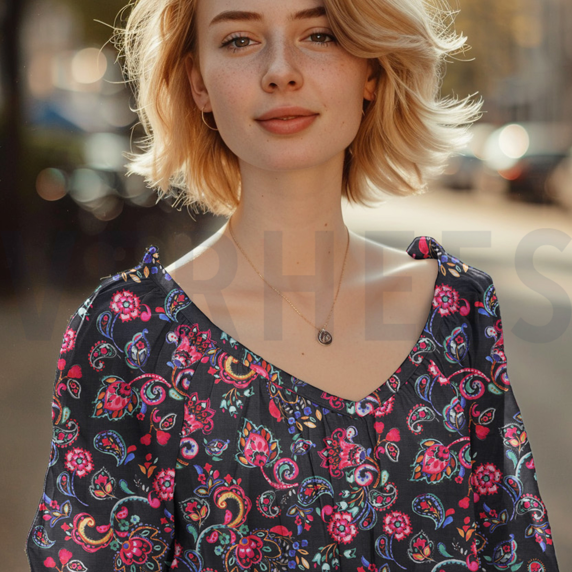 COTTON VOILE DIGITAL FLOWERS OFF-WHITE (high resolution) #7