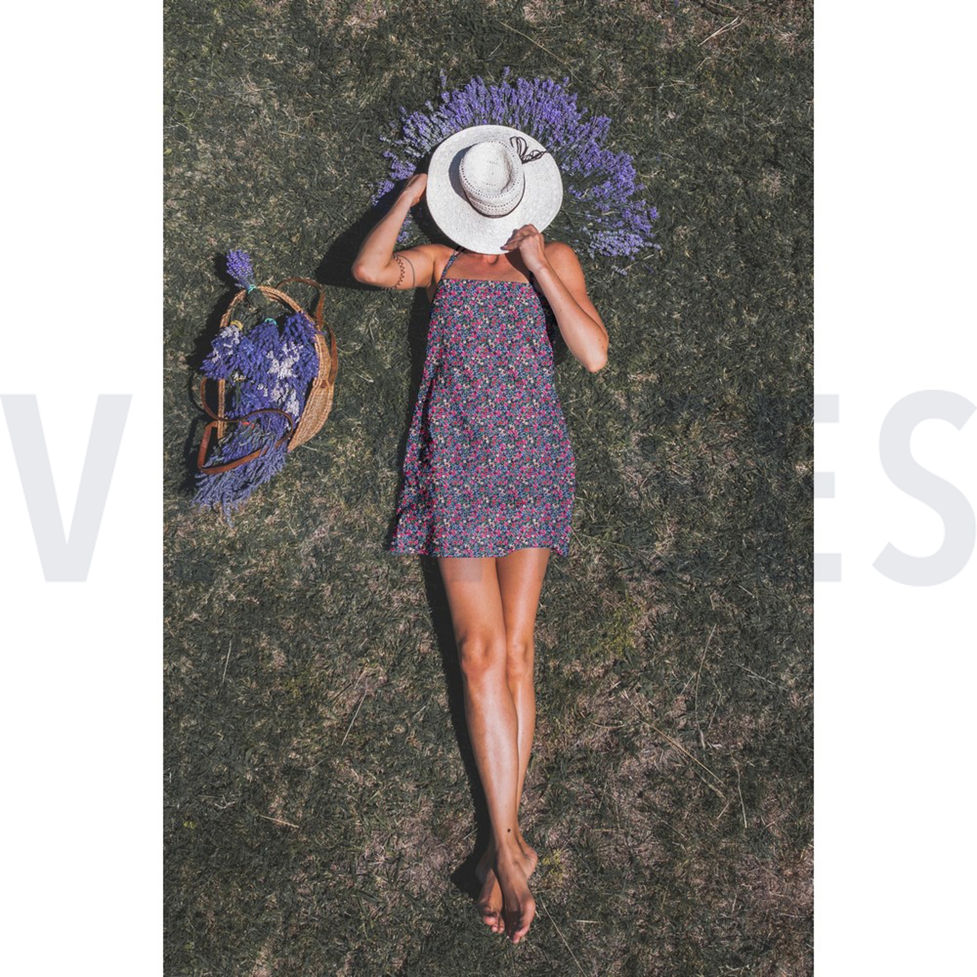 POPLIN DIGITAL SMALL FLOWERS NAVY (high resolution) #7