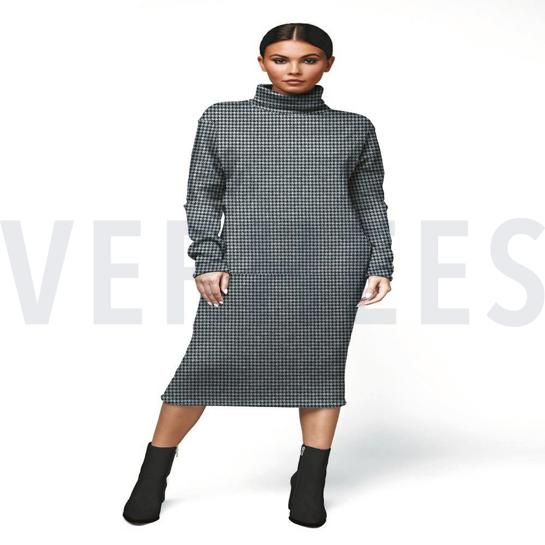 HAHNENTRITT SCHWARZ-WEISS #7