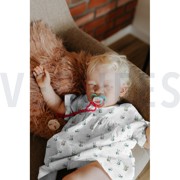 DOUBLE GAUZE DIGITAL PANDA WHITE (thumbnail) #7