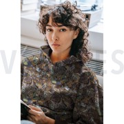 FRENCH TERRY DIGITAL BUTTERFLY DARK GREY (thumbnail) #7