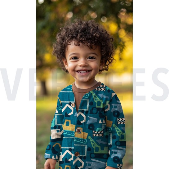 FINE POPLIN DIGITAL VEHICLES OFFWHITE #7