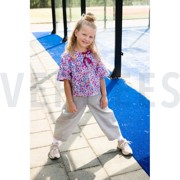 FINE POPLIN DIGITAL FLOWERS PURPLE (thumbnail) #7