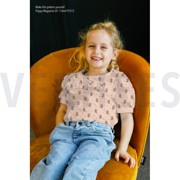 BAMBOO COTTON JERSEY SMALL FLOWERS SAND (thumbnail) #7